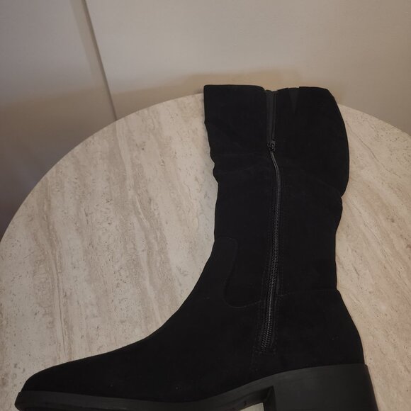 Style Co Womens Charmanee Riding Boots Black from Macy’s -C023 - Picture 5 of 10